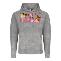 Cloud Rock boss lady coffee cups Vintage Hoodie - NancyCooperArtShop