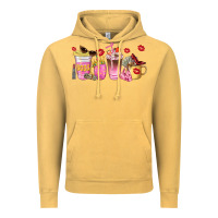Vintage Mustard boss lady coffee cups Vintage Hoodie - NancyCooperArtShop