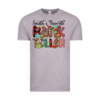 Vintage Zinc santa s favorite bank teller Vintage Tee - MaliasSmallBusiness