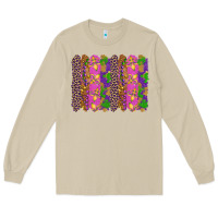 Mushroom mardi gras brushstrokes Long Sleeve Tee - RanaPortraitStore