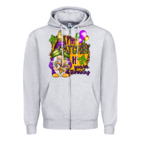 Heather Grey I'm catching if you're throwing Zipper Hoodie - HowdyJamesFarm