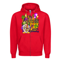 Red I'm catching if you're throwing Zipper Hoodie - HowdyJamesFarm