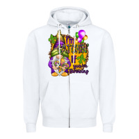 White I'm catching if you're throwing Zipper Hoodie - HowdyJamesFarm