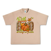 Burro with god all things are possible Urban Heavy Tee - NancyCooperArtShop