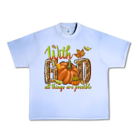Grape Ice with god all things are possible Urban Heavy Tee - NancyCooperArtShop