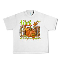 Lunar Rock with god all things are possible Urban Heavy Tee - NancyCooperArtShop