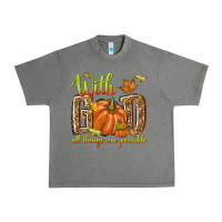 Tornado with god all things are possible Urban Heavy Tee - NancyCooperArtShop