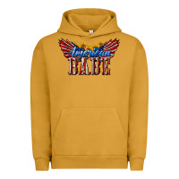 Pigment Peanut Butter American Babe With Sunflowers Urban Hoodie - LillyAllenDesigns
