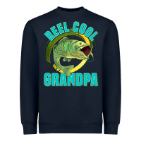 Navy reel cool grandpa Heavyweight Sweatshirt - Jasminsmagicworld