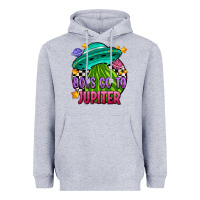 Heather Grey boys go to jupiter olıvıa Heavyweight Hoodie - OliviaCreatesArt