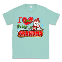 Seafoam i love being a grandma Classic Tee - MaliasSmallBusiness