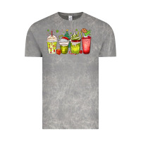 Cloud Rock Christmas characters coffee cups Vintage Tee - MaliasSmallBusiness