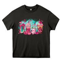 Asphalt breast cancer  coffee cups Heavy Core Tee - AdoDesignShop