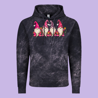 Christmas Gnomies Vintage Hoodie Designed By Maliassmallbusiness