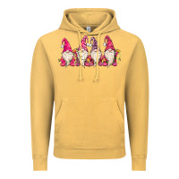 Vintage Mustard christmas gnomies Vintage Hoodie - MaliasSmallBusiness