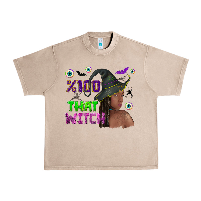 100 That Witch Urban Heavy Tee by NancyCooperArtShop | Teevron