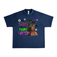 Navy 100 that witch Urban Heavy Tee - NancyCooperArtShop
