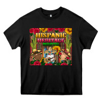 Black hispanic heritage month gnomes tumbler Heavy Core Tee - BundleAndBundleShop