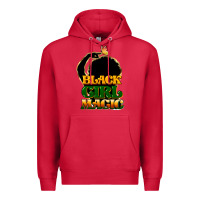 Cardinal Black magic girl Premium Hoodie - HowdyJamesFarm