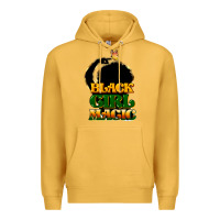 Mustard Black magic girl Premium Hoodie - HowdyJamesFarm