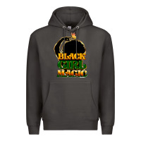 Smoke Black magic girl Premium Hoodie - HowdyJamesFarm