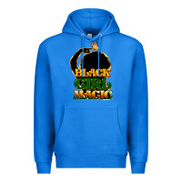 True Royal Black magic girl Premium Hoodie - HowdyJamesFarm