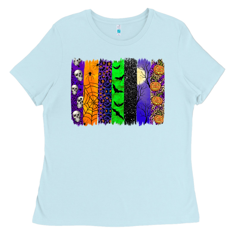 Halloween Brush Stroke Ladies Tee by JahusDesignShop | Teevron