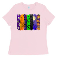 Bubblegum Pink halloween brush stroke Ladies Tee - JahusDesignShop