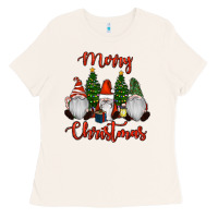 Bone Merry Christmas Gnomes Ladies Tee - RanaPortraitStore