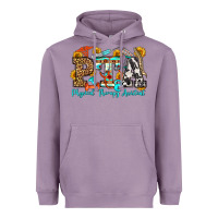 Lavender physical therapy assistant olivia Heavyweight Hoodie - OliviaCreatesArt