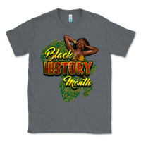Charcoal Heather black history month Classic Tee - NancyCooperArtShop