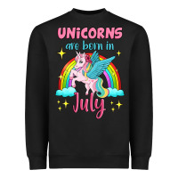 Black unicorns are born in july Heavyweight Sweatshirt - Jasminsmagicworld