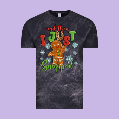 And Then I Just Snnaped Vintage Tee Designed By Maliassmallbusiness