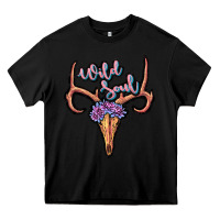 Black wild soul Heavy Core Tee - JahusDesignShop