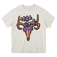 Cream wild soul Heavy Core Tee - JahusDesignShop