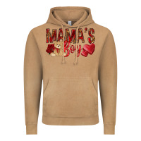 Vintage Camel mamas boy with leopard Vintage Hoodie - NancyCooperArtShop