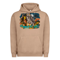 Pigment Burro Happy Fall Y'all Owl Urban Hoodie - LillyAllenDesigns