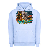 Pigment Grape Ice Happy Fall Y'all Owl Urban Hoodie - LillyAllenDesigns