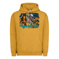 Pigment Peanut Butter Happy Fall Y'all Owl Urban Hoodie - LillyAllenDesigns
