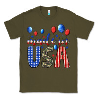Army Green made in usa Classic Tee - JahusDesignShop