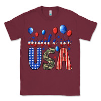 Burgundy made in usa Classic Tee - JahusDesignShop