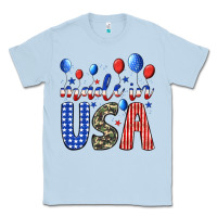 Dusty Blue made in usa Classic Tee - JahusDesignShop