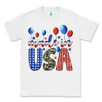 White made in usa Classic Tee - JahusDesignShop