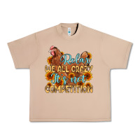 Burro relax we all crazy it s not competition Urban Heavy Tee - MaliasSmallBusiness