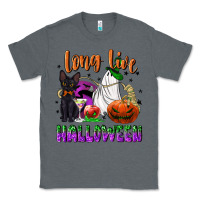Charcoal Heather long live halloween Classic Tee - NancyCooperArtShop