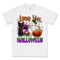 White long live halloween Classic Tee - NancyCooperArtShop