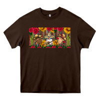 Chocolate Brown hispanic heritage month gnomes tumbler license plate Heavy Core Tee - BundleAndBundleShop