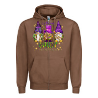 Chestnut It's the most gaudy time of the year Zipper Hoodie - HowdyJamesFarm