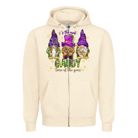 Sandshell It's the most gaudy time of the year Zipper Hoodie - HowdyJamesFarm