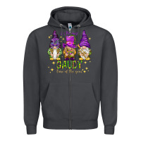 Smoke It's the most gaudy time of the year Zipper Hoodie - HowdyJamesFarm